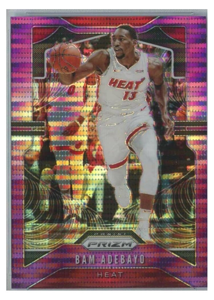 2019-20 Panini Prizm Base Set Bam Adebayo #144 card