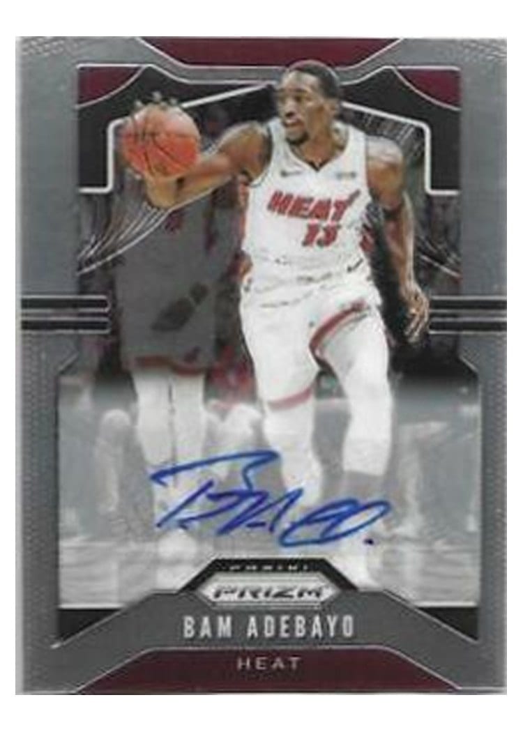 2019-20 Panini Prizm Base Set Bam Adebayo #144 card