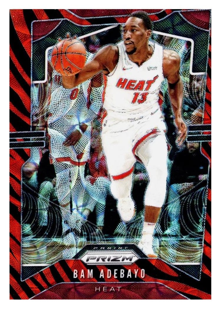 2019-20 Panini Prizm Base Set Bam Adebayo #144 card
