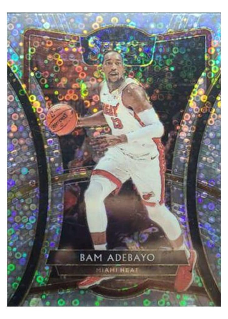 2019-20 Panini Select Base Set Bam Adebayo Disco Prizm #152 card