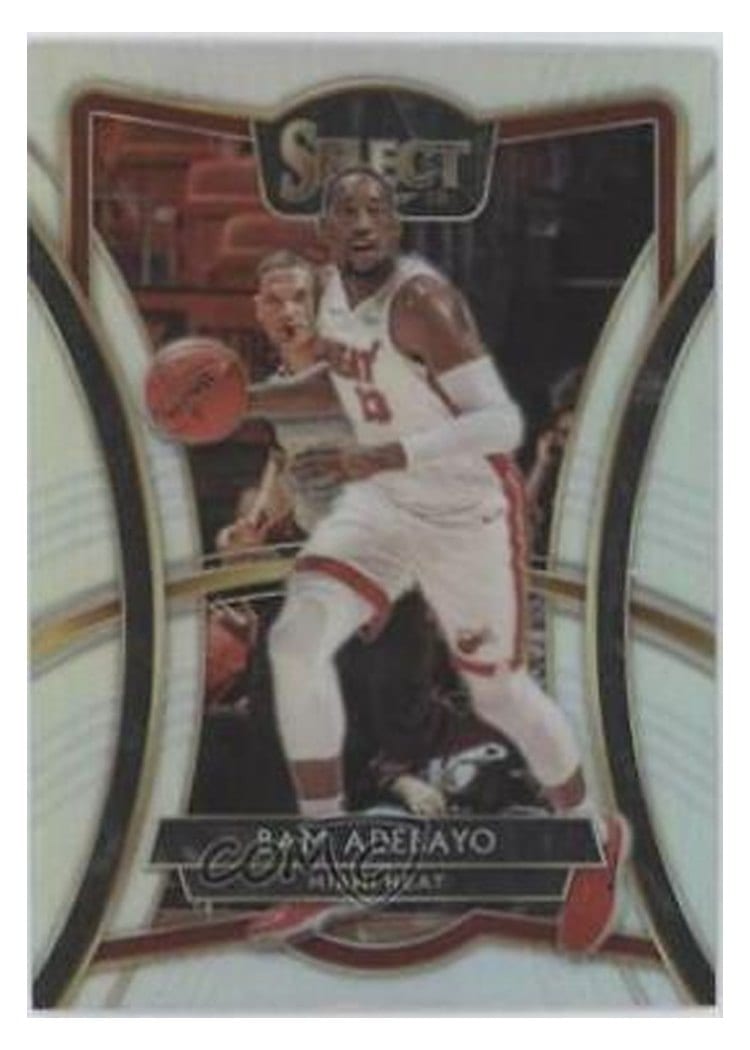 2019-20 Panini Select Base Set Bam Adebayo Silver Prizm #152 card