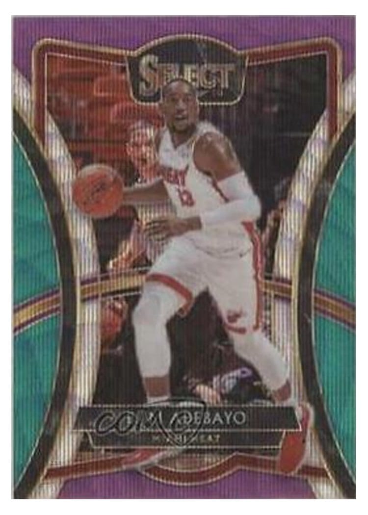 2019-20 Panini Select Base Set Bam Adebayo #152 card