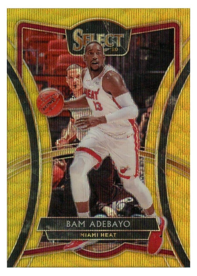 2019-20 Panini Select Base Set Bam Adebayo #152 card