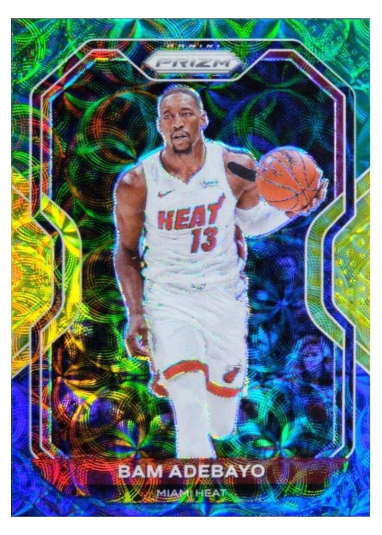 2020-21 Panini Prizm Base Set Bam Adebayo #138 card
