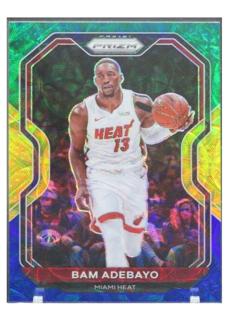 2020-21 Panini Prizm Base Set Bam Adebayo #138 card