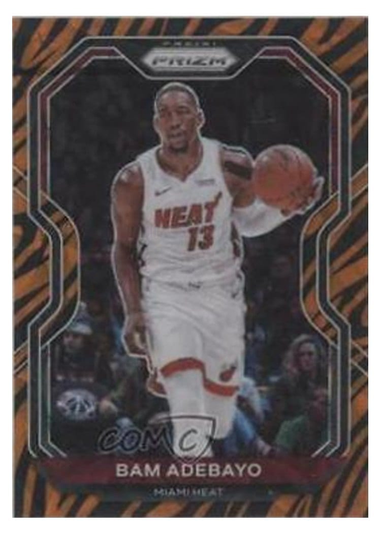 2020-21 Panini Prizm Base Set Bam Adebayo #138 card