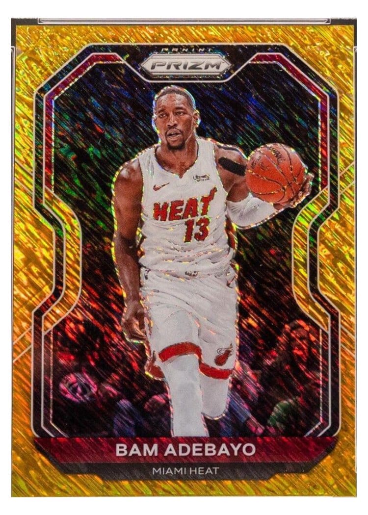 2020-21 Panini Prizm Base Set Bam Adebayo #138 card