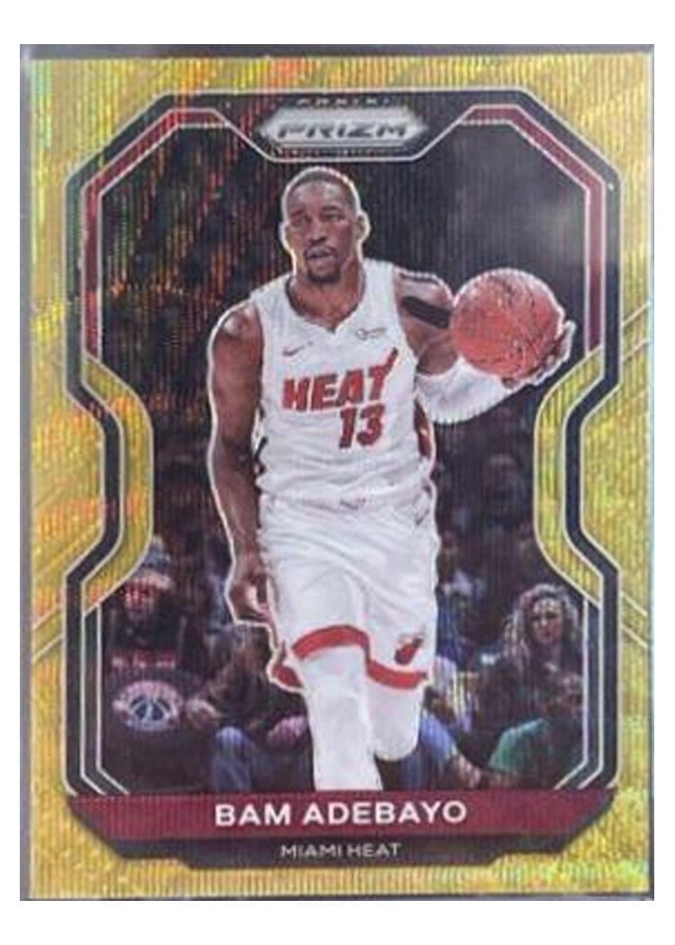 2020-21 Panini Prizm Base Set Bam Adebayo #138 card