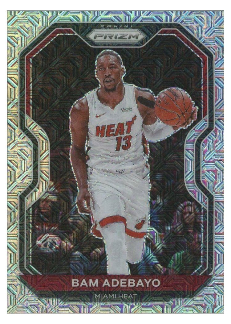 2020-21 Panini Prizm Base Set Bam Adebayo #138 card