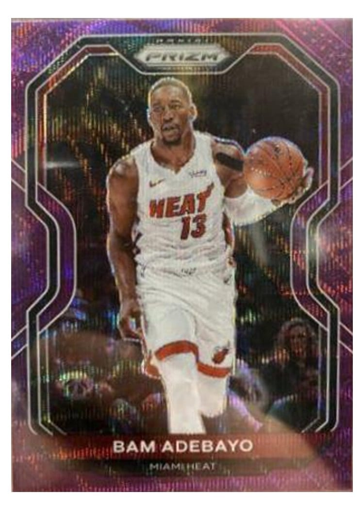 2020-21 Panini Prizm Base Set Bam Adebayo #138 card