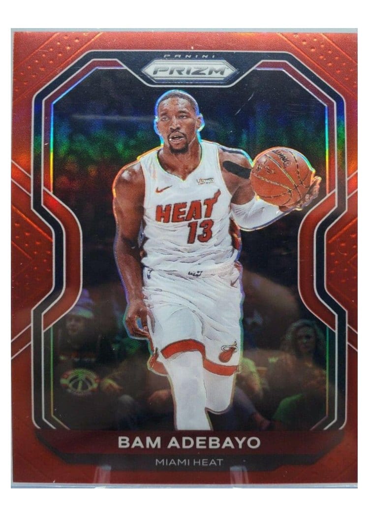 2020-21 Panini Prizm Base Set Bam Adebayo #138 card