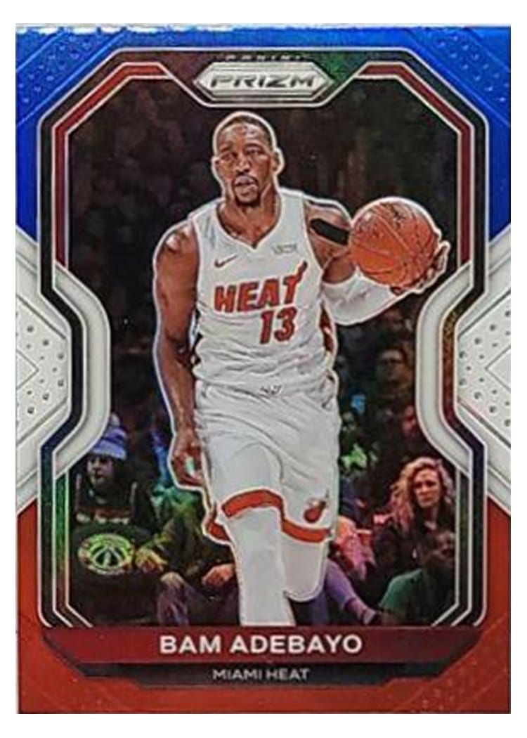 2020-21 Panini Prizm Base Set Bam Adebayo #138 card