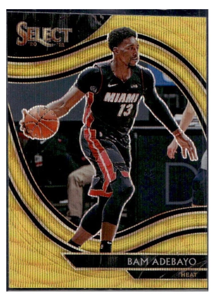 2020-21 Panini Select Base Set Bam Adebayo #211 card
