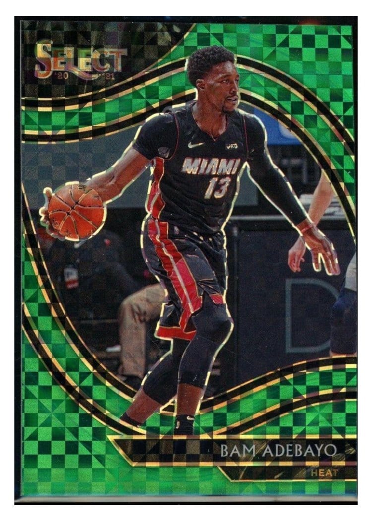 2020-21 Panini Select Base Set Bam Adebayo #211 card