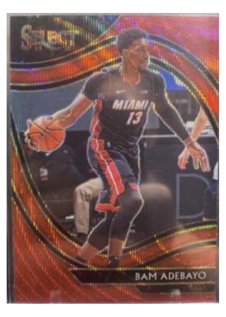 2020-21 Panini Select Base Set Bam Adebayo #211 card