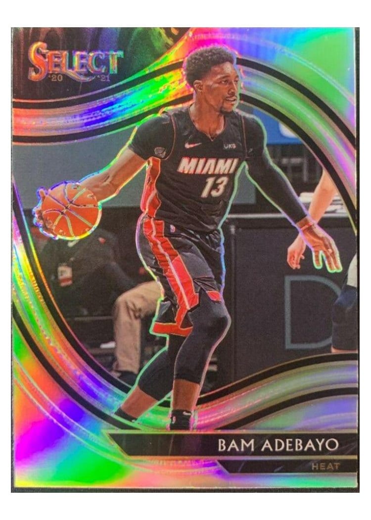 2020-21 Panini Select Base Set Bam Adebayo #211 card