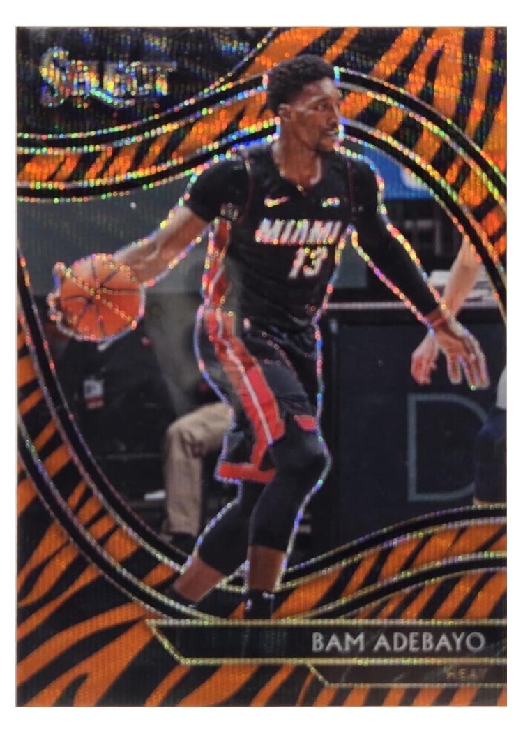 2020-21 Panini Select Base Set Bam Adebayo #211 card