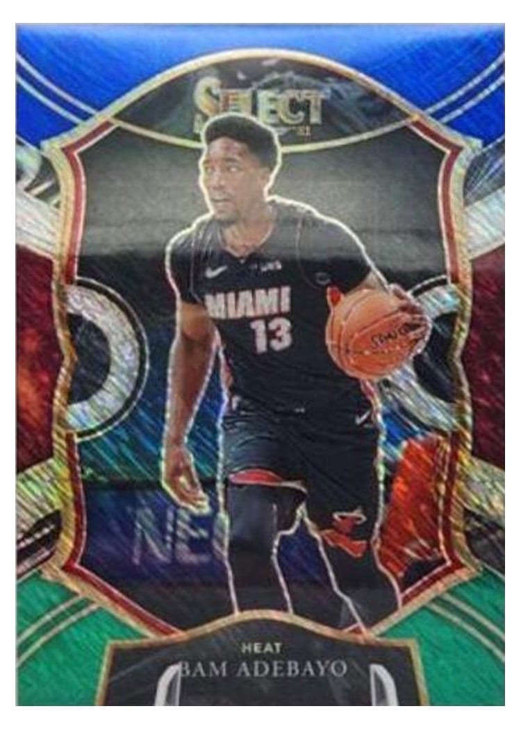 2020-21 Panini Select Base Set Bam Adebayo #8 card