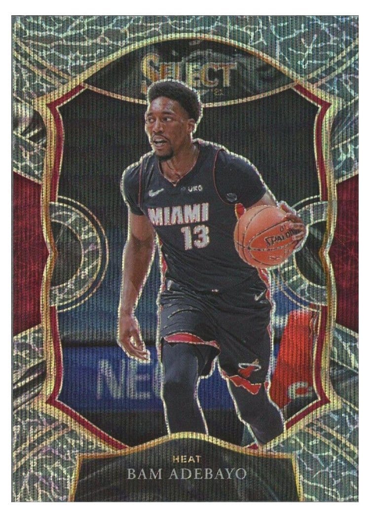 2020-21 Panini Select Base Set Bam Adebayo #8 card