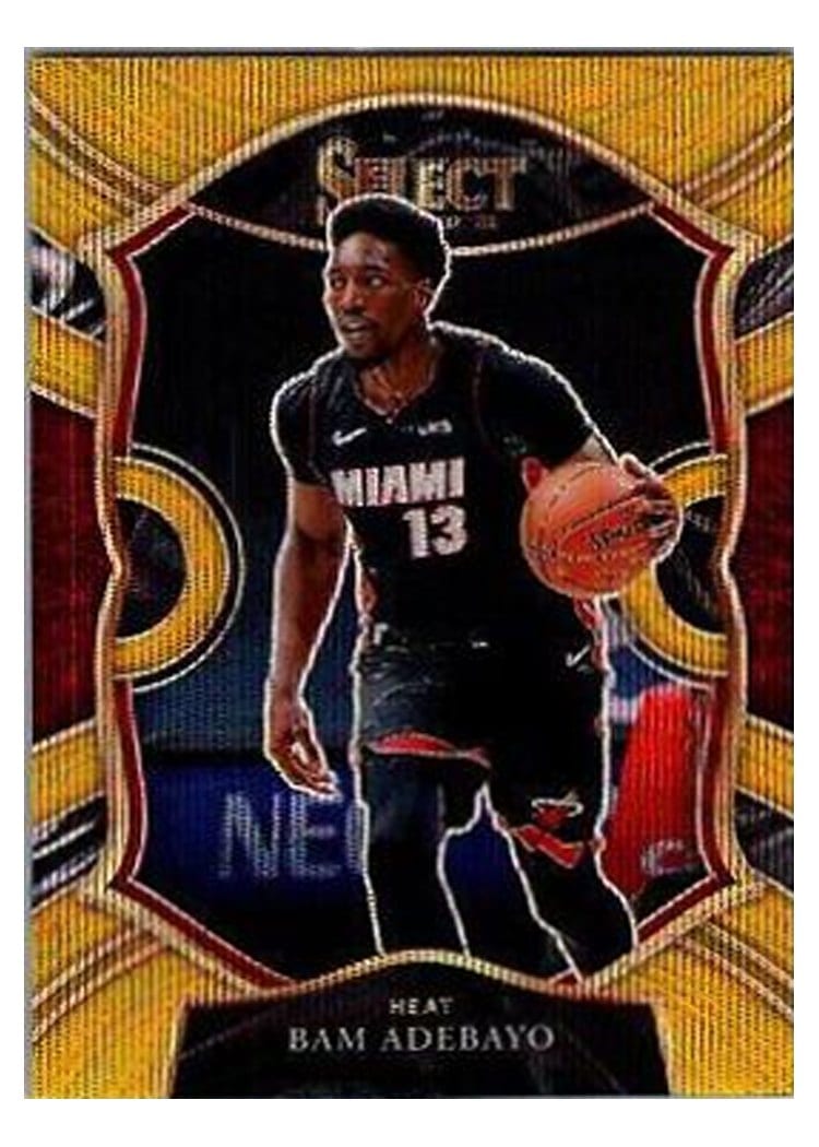 2020-21 Panini Select Base Set Bam Adebayo #8 card