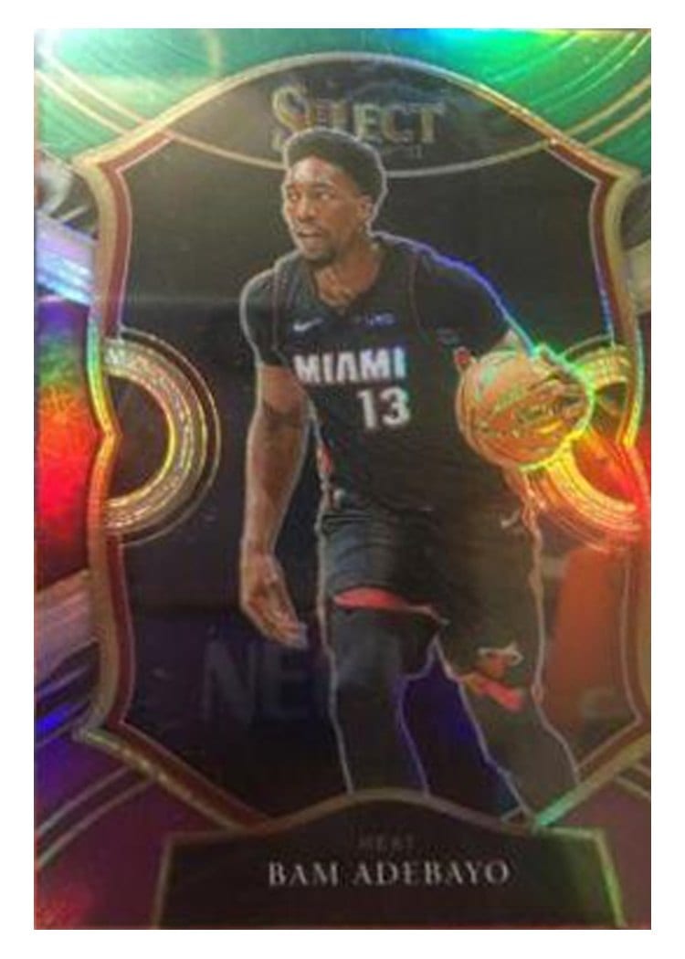 2020-21 Panini Select Base Set Bam Adebayo #8 card