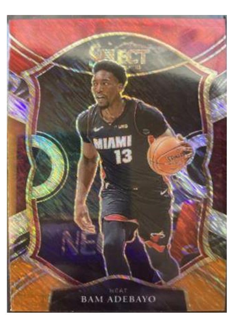 2020-21 Panini Select Base Set Bam Adebayo #8 card