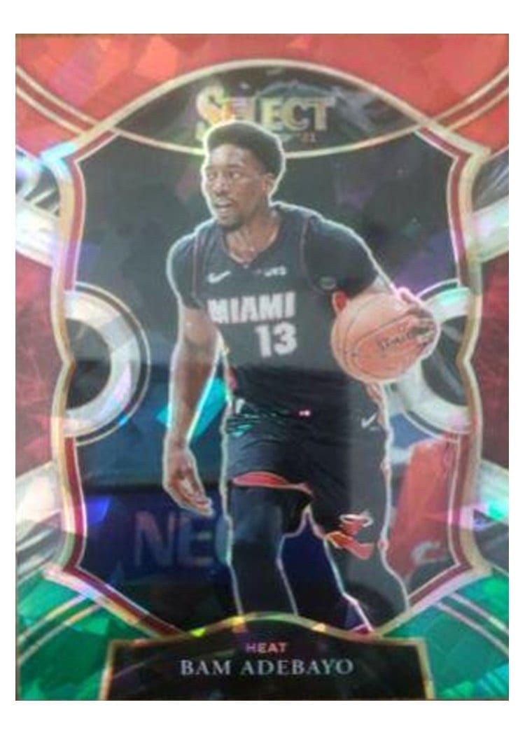 2020-21 Panini Select Base Set Bam Adebayo #8 card