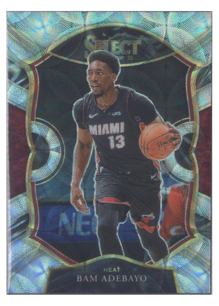 2020-21 Panini Select Base Set Bam Adebayo #8 card