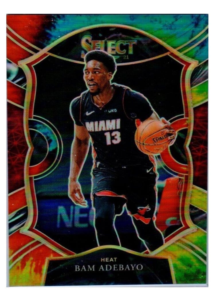2020-21 Panini Select Base Set Bam Adebayo #8 card