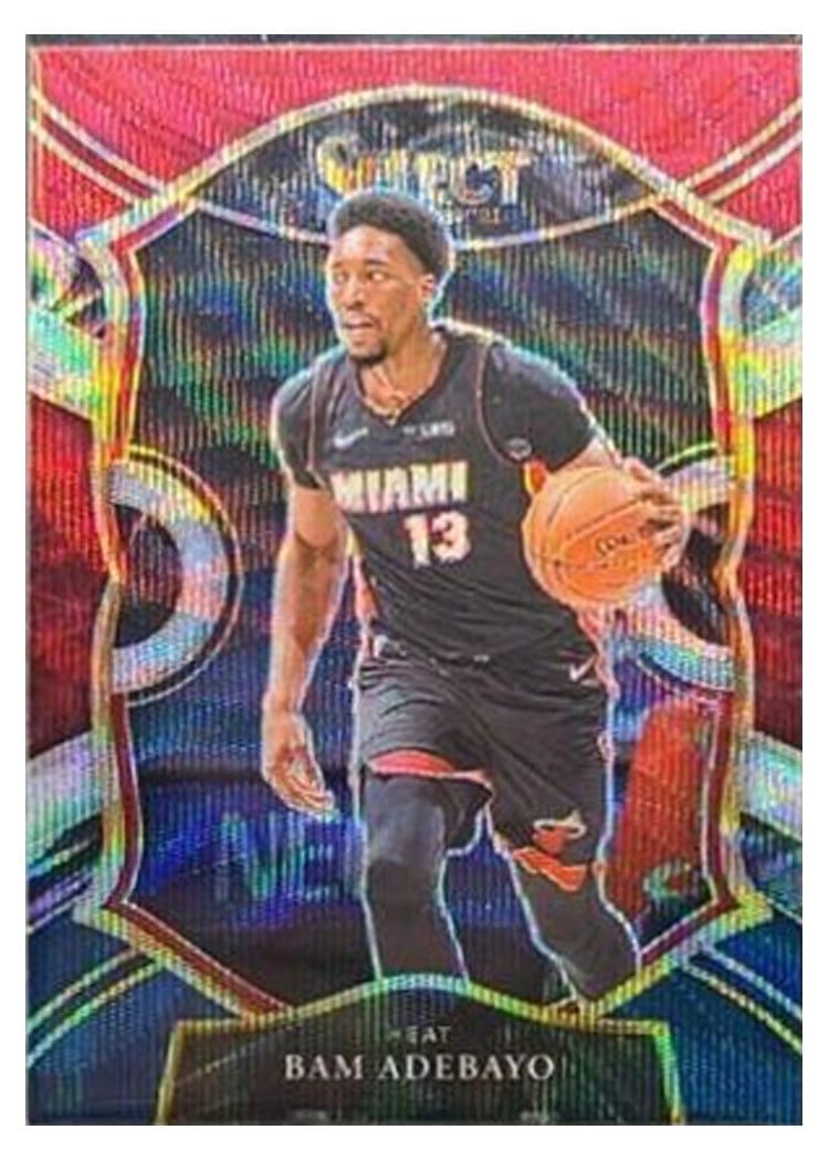 2020-21 Panini Select Base Set Bam Adebayo #8 card