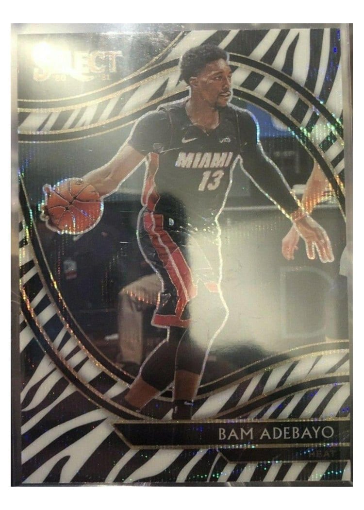 2020-21 Panini Select Base Set Bam Adebayo #8 card