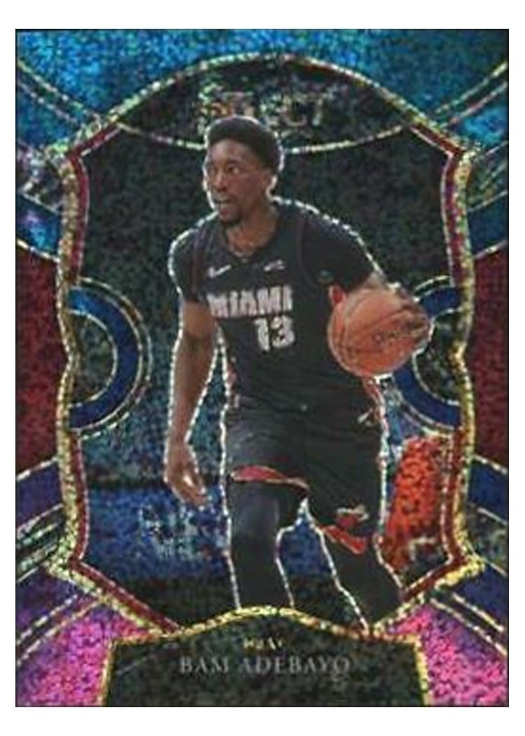 2020-21 Panini Select Base Set Bam Adebayo #8 card