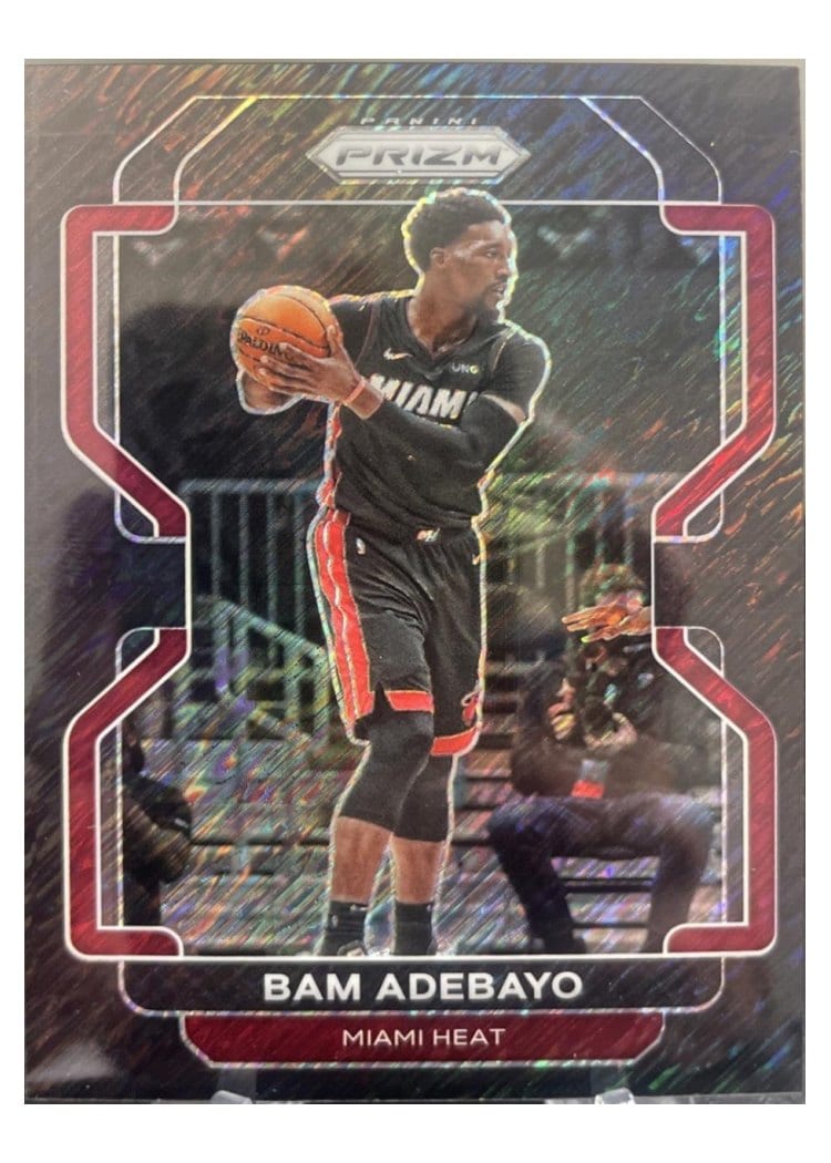 2021-22 Panini Prizm Base Set Bam Adebayo #228 card