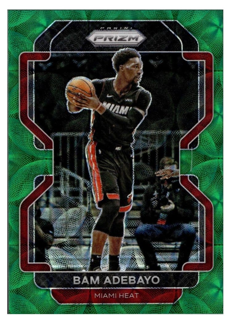 2021-22 Panini Prizm Base Set Bam Adebayo #228 card