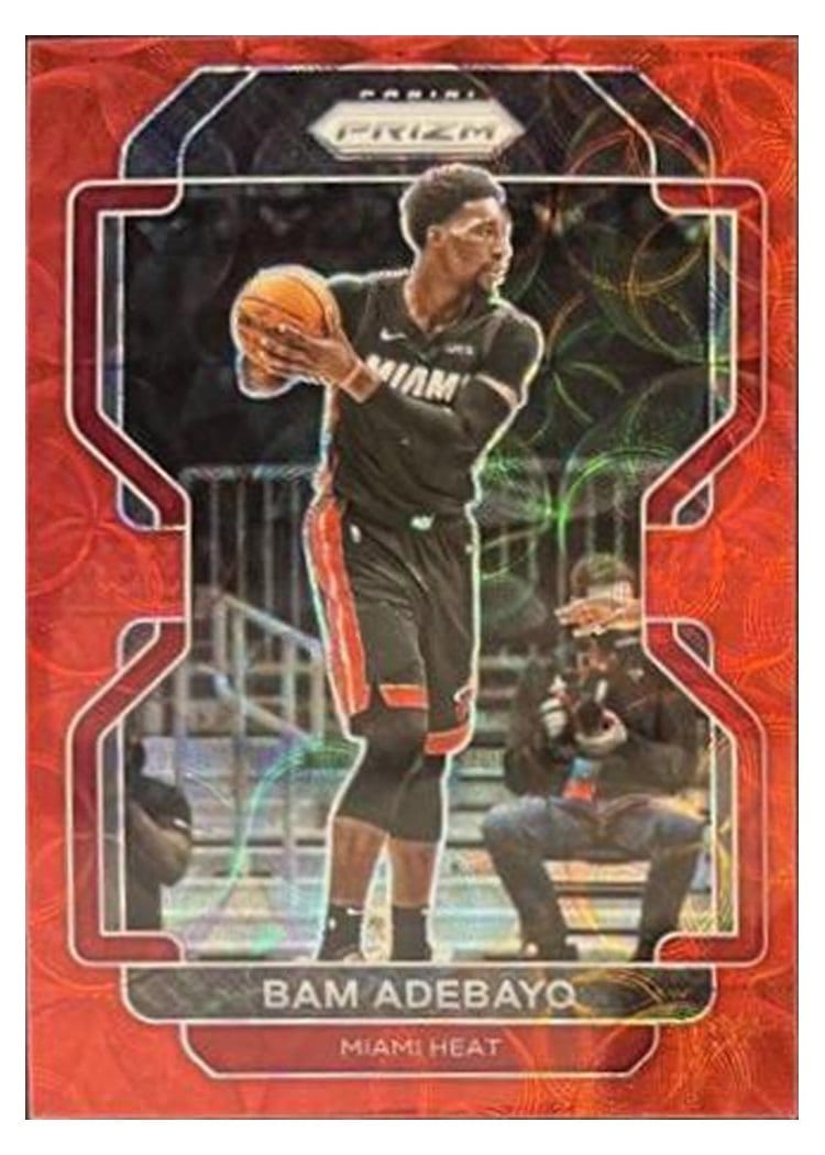 2021-22 Panini Prizm Base Set Bam Adebayo #228 card