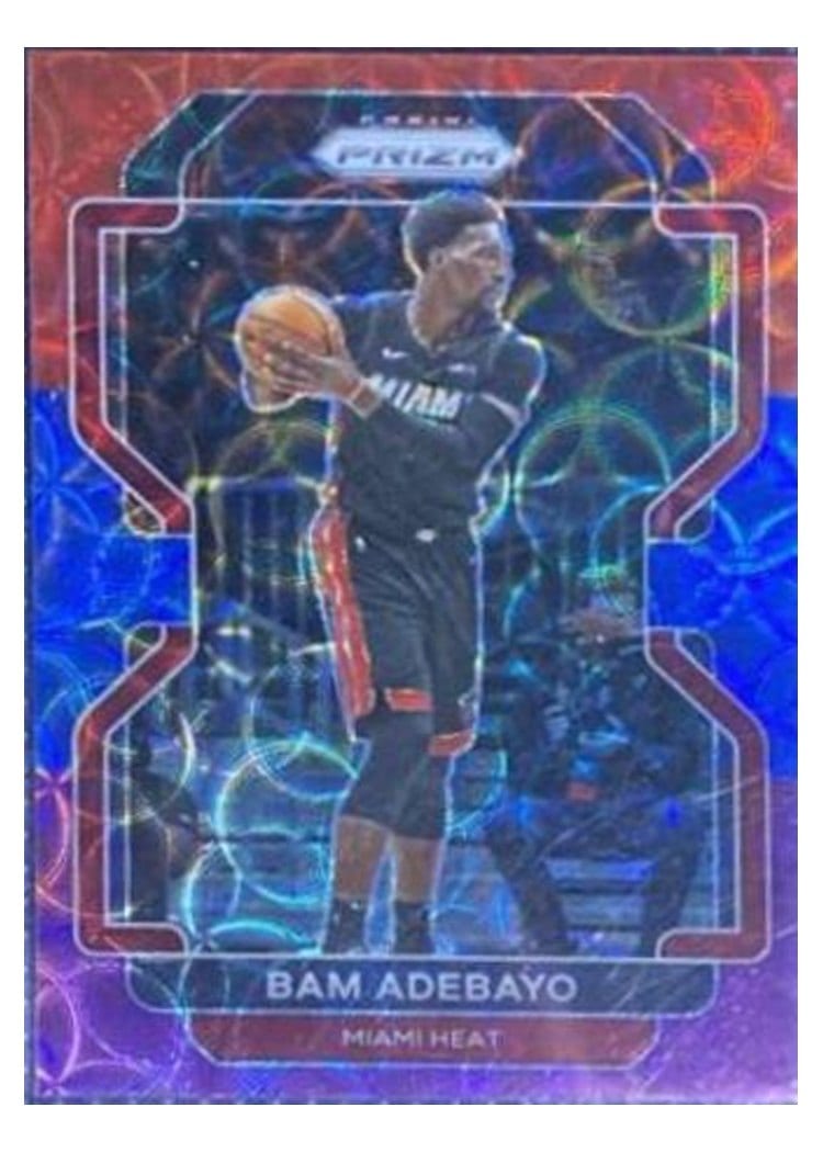 2021-22 Panini Prizm Base Set Bam Adebayo #228 card