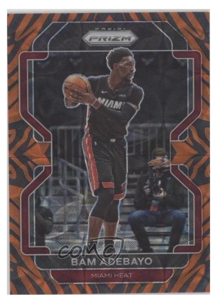 2021-22 Panini Prizm Base Set Bam Adebayo #228 card