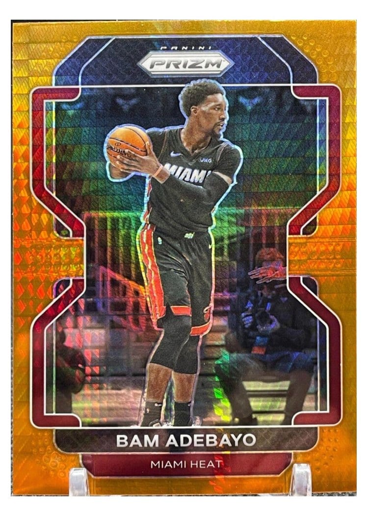2021-22 Panini Prizm Base Set Bam Adebayo #228 card