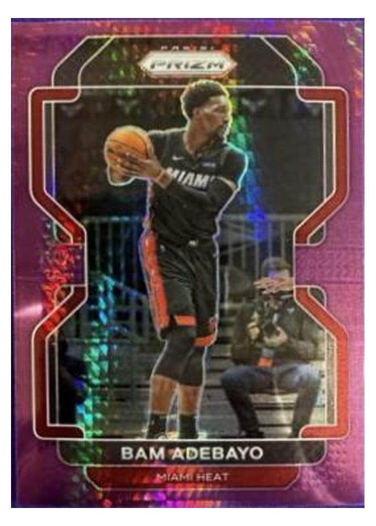 2021-22 Panini Prizm Base Set Bam Adebayo #228 card