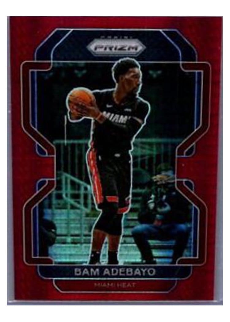 2021-22 Panini Prizm Base Set Bam Adebayo #228 card