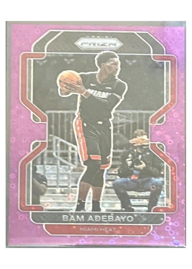 2021-22 Panini Prizm Base Set Bam Adebayo #228 card