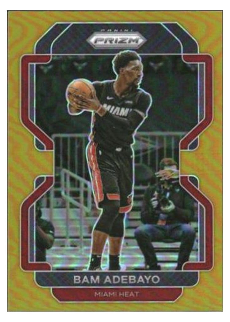 2021-22 Panini Prizm Base Set Bam Adebayo #228 card