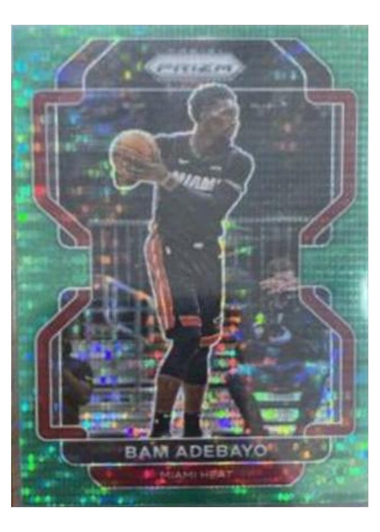 2021-22 Panini Prizm Base Set Bam Adebayo #228 card
