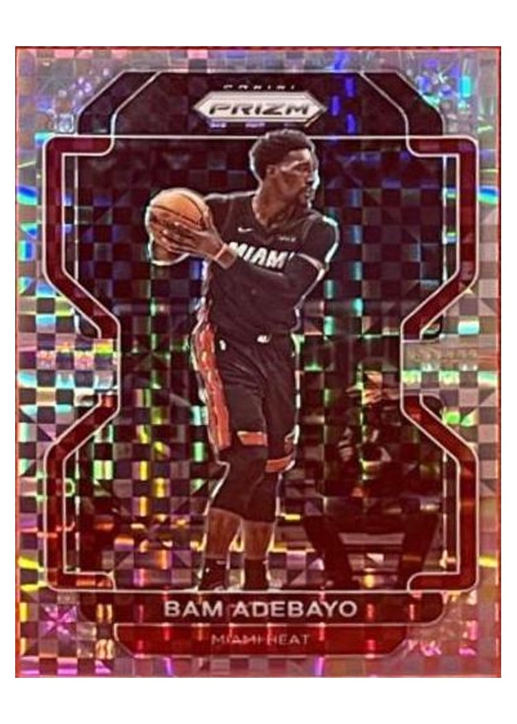 2021-22 Panini Prizm Base Set Bam Adebayo #228 card