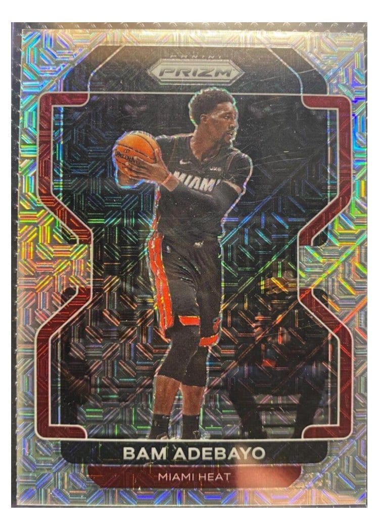 2021-22 Panini Prizm Base Set Bam Adebayo #228 card