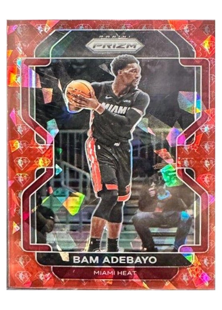 2021-22 Panini Prizm Base Set Bam Adebayo #228 card