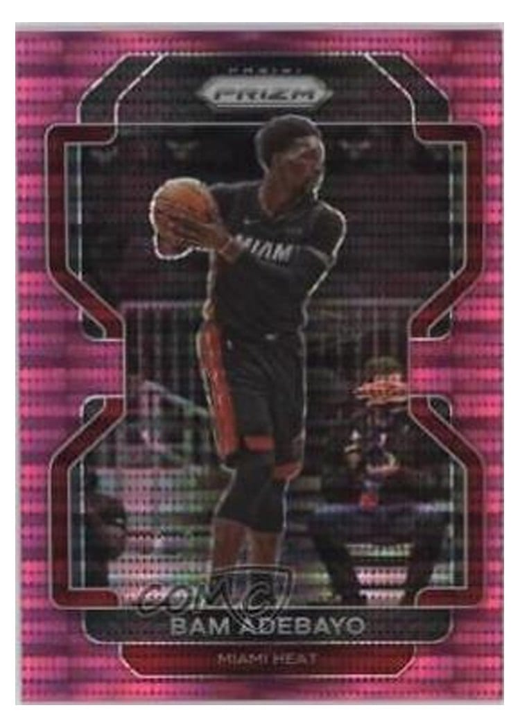 2021-22 Panini Prizm Base Set Bam Adebayo #228 card