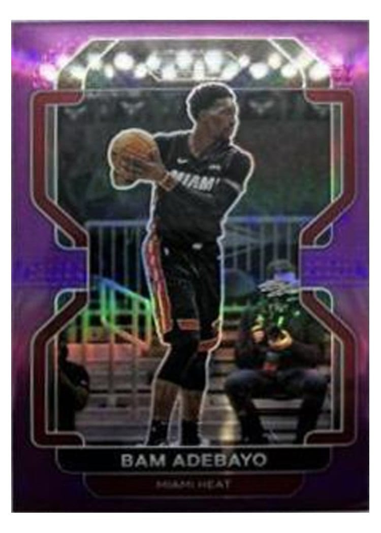 2021-22 Panini Prizm Base Set Bam Adebayo #228 card
