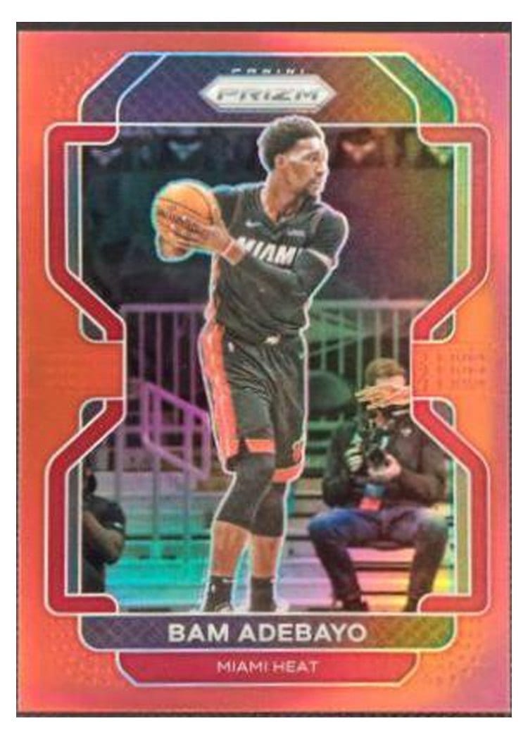 2021-22 Panini Prizm Base Set Bam Adebayo #228 card