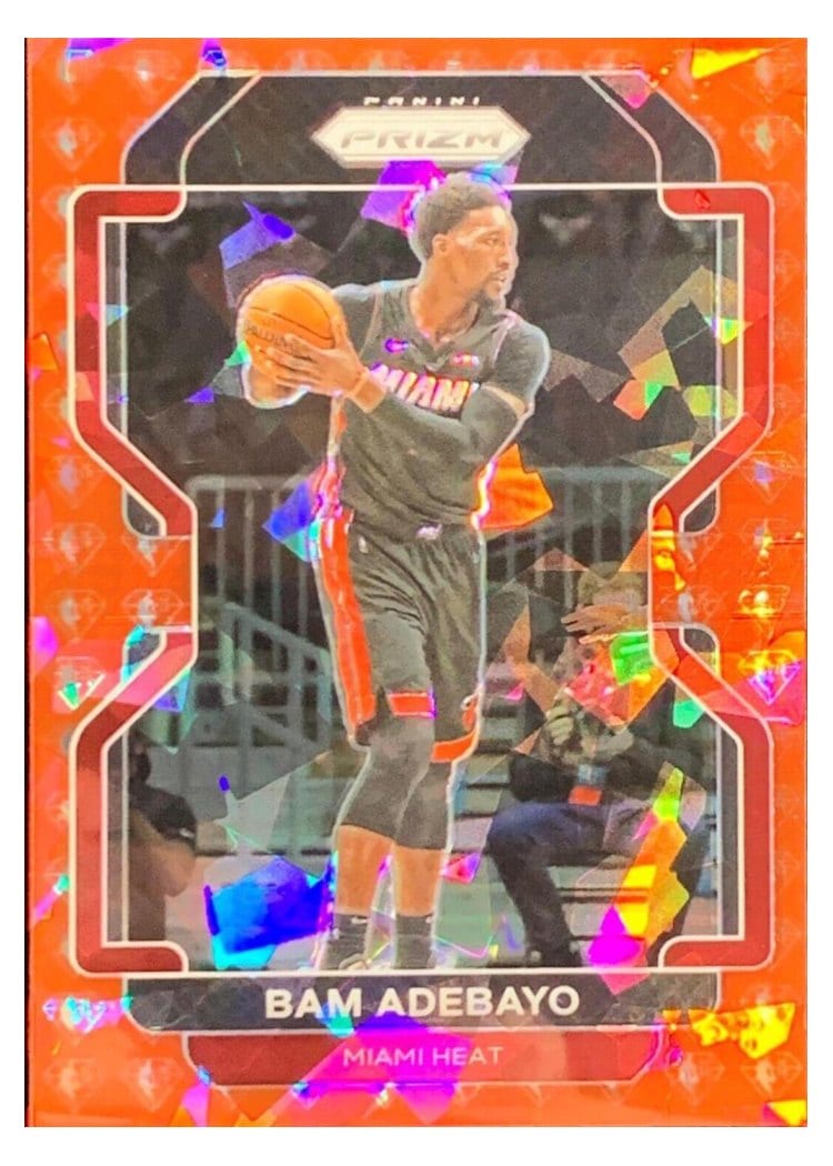 2021-22 Panini Prizm Base Set Bam Adebayo #228 card